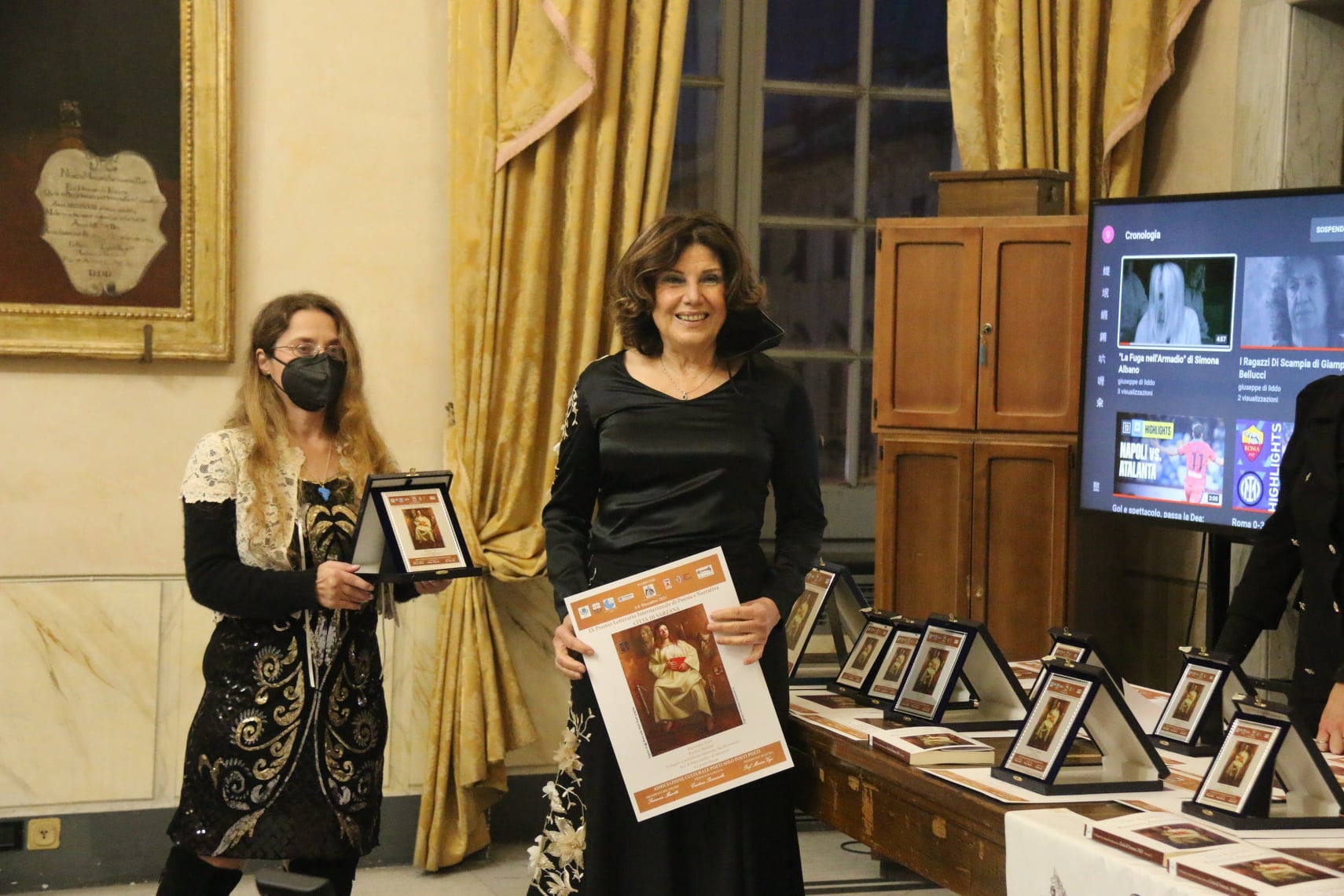 premiazione Libro Porte Chiuse di Giovanna Tatò